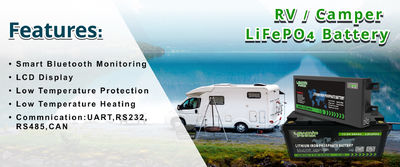 کیفیت باتری 12 ولت Lifepo4 کارخانه