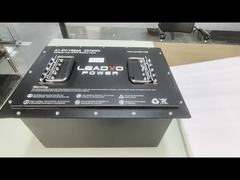 چرخ دستی گلف با جریان بالا Lifepo4 باتری 48 ولت 100 آمپر ساعت 200 آمپر قابل شارژ با LCD