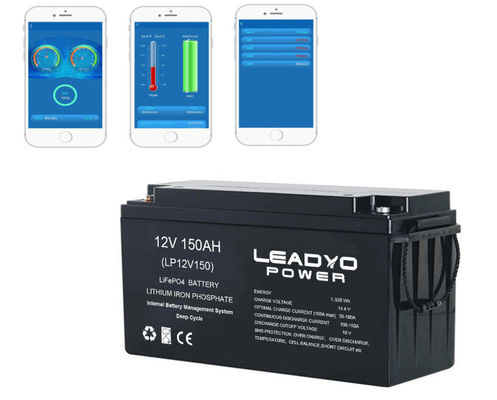خرید باتری لیتیوم یون قابل شارژ 12v 150Ah LiFePO4 ساخت آنلاین