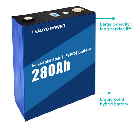 خرید LiFePO4 حالت نیمه جامد 3.2V 280Ah سلول باتری های لیتیوم Priamatic ساخت آنلاین