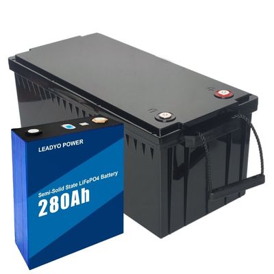 خرید 12.8V 560Ah باتری های نیمه جامد LiFePO4 برای کاروان RV ساخت آنلاین