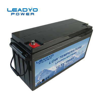 آب و هوای سرد با دمای پایین باتری LiFePO4 12V 150Ah قاب ABS