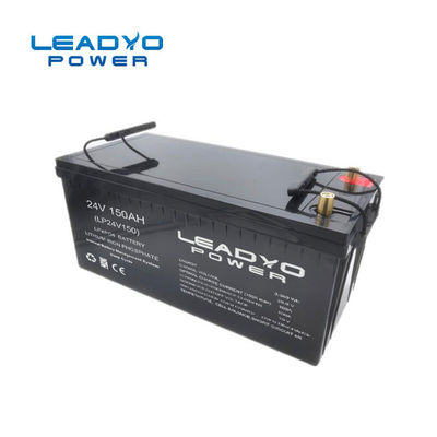 خرید باتری های 150Ah 24 ولت دریایی Lifepo4 چرخه عمیق عمر طولانی 5000 چرخه ساخت آنلاین