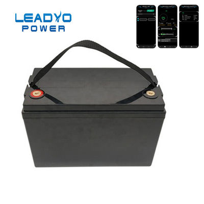 خرید باتری 12 ولتی 100 آمپری Leadyo RV Deep Cycle Lifepo4 باتری با برنامه مانیتور ساخت آنلاین