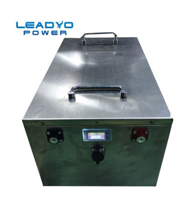 قیمت مناسب باتری سیکل گلف قابل شارژ 36 ولت 50 آمپر ساعتی Lifepo4 با BMS و LCD آنلاین