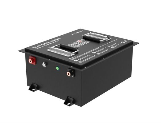 قیمت مناسب یک توقف لیتیوم گلف ماشین 36V 38.4V 100Ah LiFePO4 LFP باتری تولید کننده با شارژر آنلاین