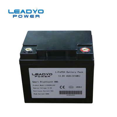 باتری قابل پیچ 12V 50Ah Lifepo4 با بلوتوث 197x166x168mm