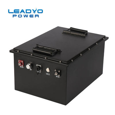 دستگاه کف شوی 48 ولت 100 آمپر ساعت باتری چرخه عمیق بسته باتری LiFepo4 AGV