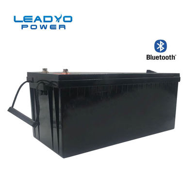 LEADYO بلوتوث لیتیوم چرخه عمیق باتری دریایی 24 ولت 200 آمپر ساعت باتری LiFePO4