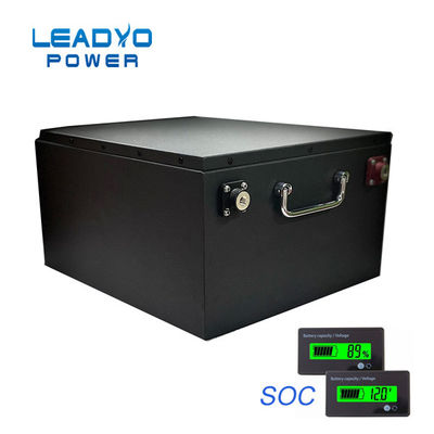 بسته باتری لیتیومی 48 ولتی LEADYO 30Ah 48V Lifepo4 برای گاری گلف
